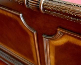 Bedroom furniture (footboard detail)