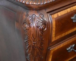dresser with mirror (detail)