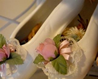 porcelain ballet shoes