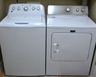 TWO sets of washers & dryers available 