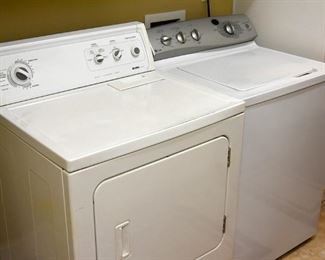 TWO sets of washers & dryers available 