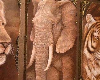 wild animal art (detail)