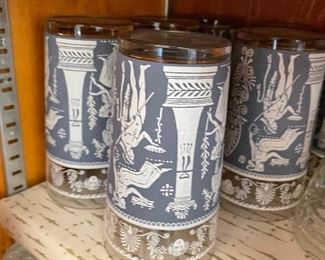 Vintage Corinthian Blue by Jeannette Glasses