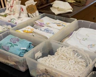 MANY beautiful handmade items.