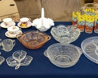 Fenton!  Tea cup and saucer collection (MANY)