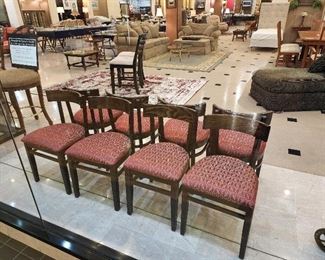 INCREDIBLY NICE!!  High end!  8 chairs.