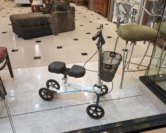 Roscoe medical rolling knee cart!