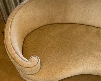 Rene Cazares Contemporary Curved Sectional Sofa Couch RC	 x 122 x 54in	HxWxD