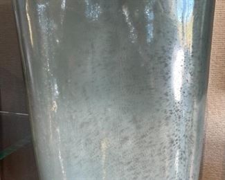 3pc Interlude Glass & Pewter Decor Vases	Largest: 24.5 x 10 x 5in	HxWxD
