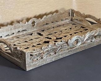 Z Gallerie Florentine Tray Champagne	3 x 13 x 21in	HxWxD
