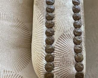 3pc Jessica Charles Chairs & Ottoman Crosby Upholstered  Swivel Chair PAIR	Chair: 36 x 33 x 35in Ottoman: 16 x 25.5 x 20in	HxWxD
