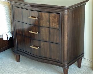 2pc Stanley Furniture Swingtime Bachelors Chest PAIR Dark Espresso wood	34 x 36 x 19	HxWxD
