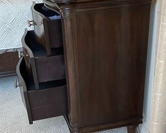 2pc Stanley Furniture Swingtime Bachelors Chest PAIR Dark Espresso wood	34 x 36 x 19	HxWxD
