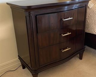 2pc Stanley Furniture Swingtime Bachelors Chest PAIR Dark Espresso wood	34 x 36 x 19	HxWxD
