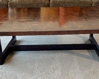 Desert Modern Burl Wood Coffee Table	17 x 45.5 x 62in	HxWxD
