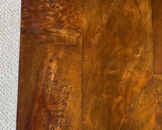 Desert Modern Burl Wood Coffee Table	17 x 45.5 x 62in	HxWxD
