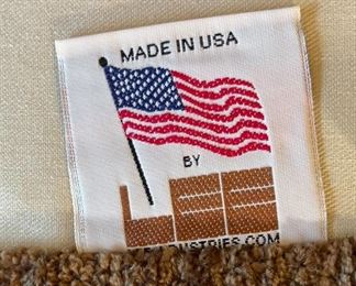 Lee Fabric Sectional Sofa Couch Traditional Oscar Brown	38 x 1 50 x 44in	HxWxD
