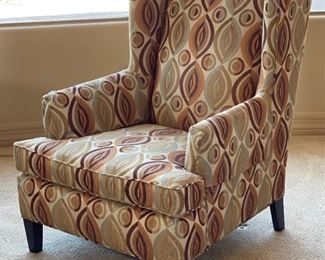 2pc Huntington House Modern Wingback Chairs PAIR	42 x 32 x 36in	HxWxD
