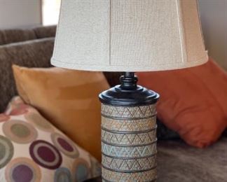 Quoizel Southwest Column Lamp	30 x 12in Diameter	
