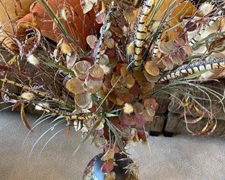 Lg Decorative Floral Pot	Pot: 30 inches high	
