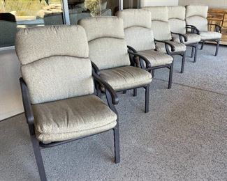 7pc Malin Mosaic Tile Top Patio Table & Chairs	Table: 28 x 42 x 84in	HxWxD
