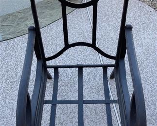 7pc Malin Mosaic Tile Top Patio Table & Chairs	Table: 28 x 42 x 84in	HxWxD
