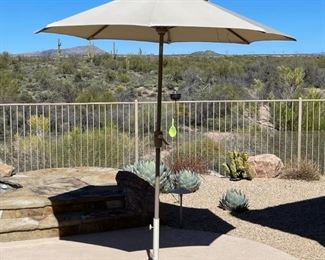 Treasure Garden 7ft Patio Umbrella	103 in H x 88in Diameter	
