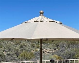 Treasure Garden 7ft Patio Umbrella	103 in H x 88in Diameter	
