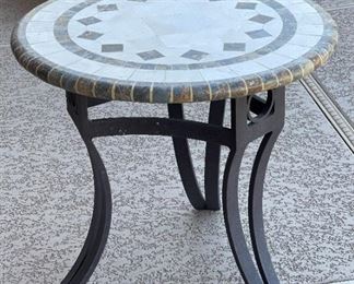 Malin Mosaic Top End Table	22 x 24in diameter	
