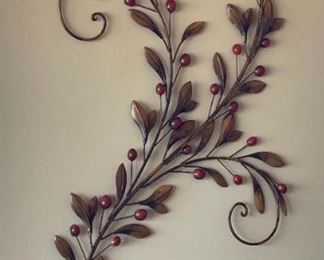 Iron Wall Decor	46 x 24in	
