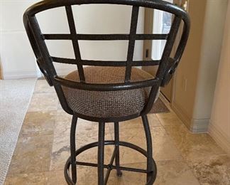 4pc Bar Stools Counter Height Chairs	43 x 23 x 23  30in Seat	
