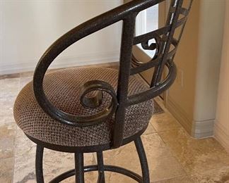 4pc Bar Stools Counter Height Chairs	43 x 23 x 23  30in Seat	
