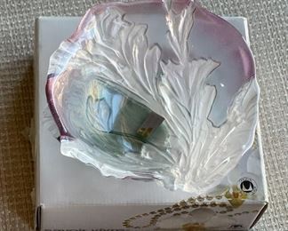 Savoir Vivre Walther Glass Artesia Nouveau Crystal bowl	7.5dia	
