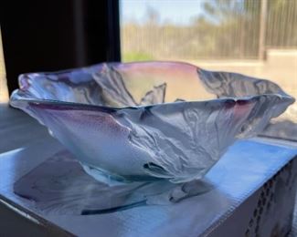 Savoir Vivre Walther Glass Artesia Nouveau Crystal bowl	7.5dia	
