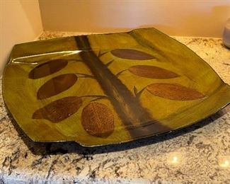 Glass Platter Decor	20 x 20in	
