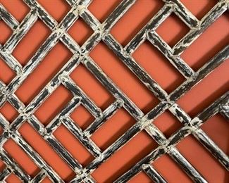 #1 Wall decor Trellis Headboard	67. 5 x 40.5x 1in D	HxWxD
