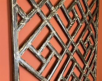 #1 Wall decor Trellis Headboard	67. 5 x 40.5x 1in D	HxWxD
