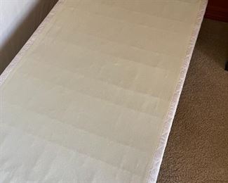 #1 Twin Bed Stanwyck Five star Mattress  with Frame & Boxspring	24x39x73.5in	HxWxD
