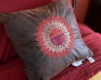 Southwest Twin Bed Setting #1 Comforter, pillows & sheets	Size twin	
