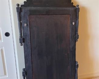 Moroccan Metal Adorned Inlay Wood Ornate Mirror	59x31.25 x 2in	HxWxD
