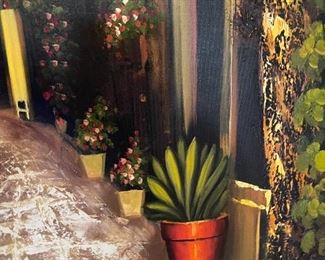 Cavas Print Decor Art Street Scene	36 x 24	
