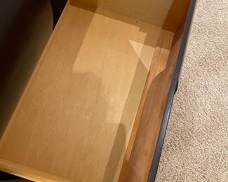 2pc Magnussen Fuqua Wood 2 Drawer Nightstand PAIR Contemporary Desert Modern Black Cherry	28x 28 x 18in	HxWxD
