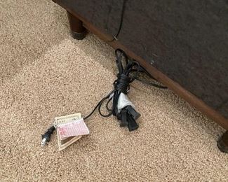 2pc Magnussen Fuqua Wood 2 Drawer Nightstand PAIR Contemporary Desert Modern Black Cherry	28x 28 x 18in	HxWxD
