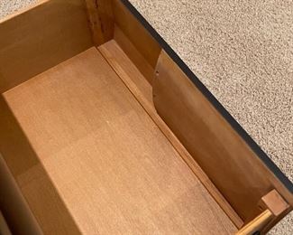 2pc Magnussen Fuqua Wood 2 Drawer Nightstand PAIR Contemporary Desert Modern Black Cherry	28x 28 x 18in	HxWxD
