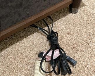 2pc Magnussen Fuqua Wood 2 Drawer Nightstand PAIR Contemporary Desert Modern Black Cherry	28x 28 x 18in	HxWxD
