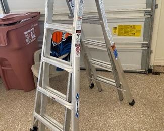 22 ft. Reach Aluminum Telescoping Multi-Position Ladder with 300 lbs. Load Capacity Type IA Duty Rating	21 ft.	

