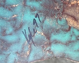 Howling Coyote Metal Art Singed Kyle 97	10.5in x 11in	
