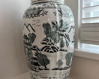 Asian Ginger Jar. We have a pair (2)