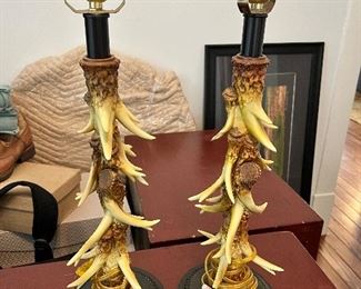 Antler Lamps