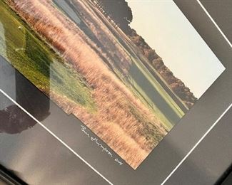 Shinnecock Hills photo signed and numbered